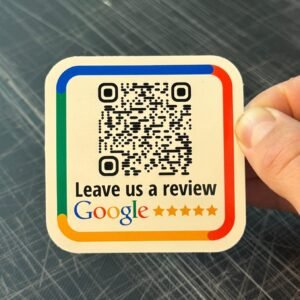 Review sticker