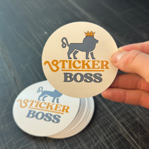 stickers los uitgesneden